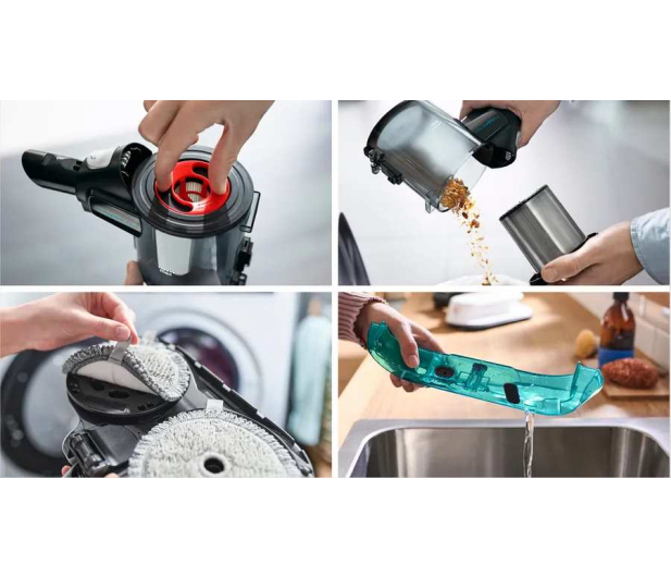 Bosch Outlet ODKURZACZ Unlimited ProHygienic Aqua Biały - 1554772 - zdjęcie 11